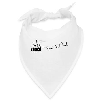 zürich - Bandana - Weiß - Vorne