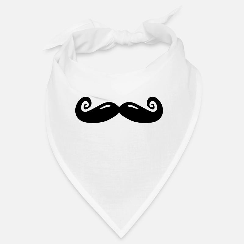 moustache Bandana