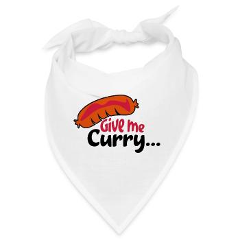 currywurst - Bandana - Weiß - Vorne
