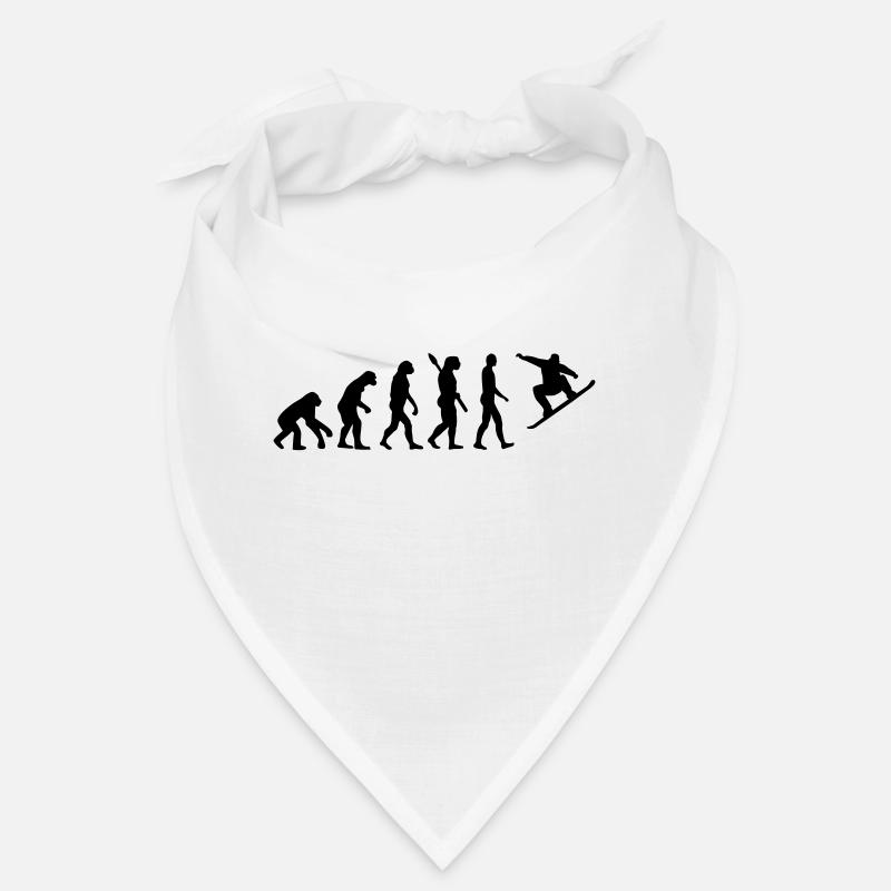 Evolution Snowboard - Bandana - Weiß