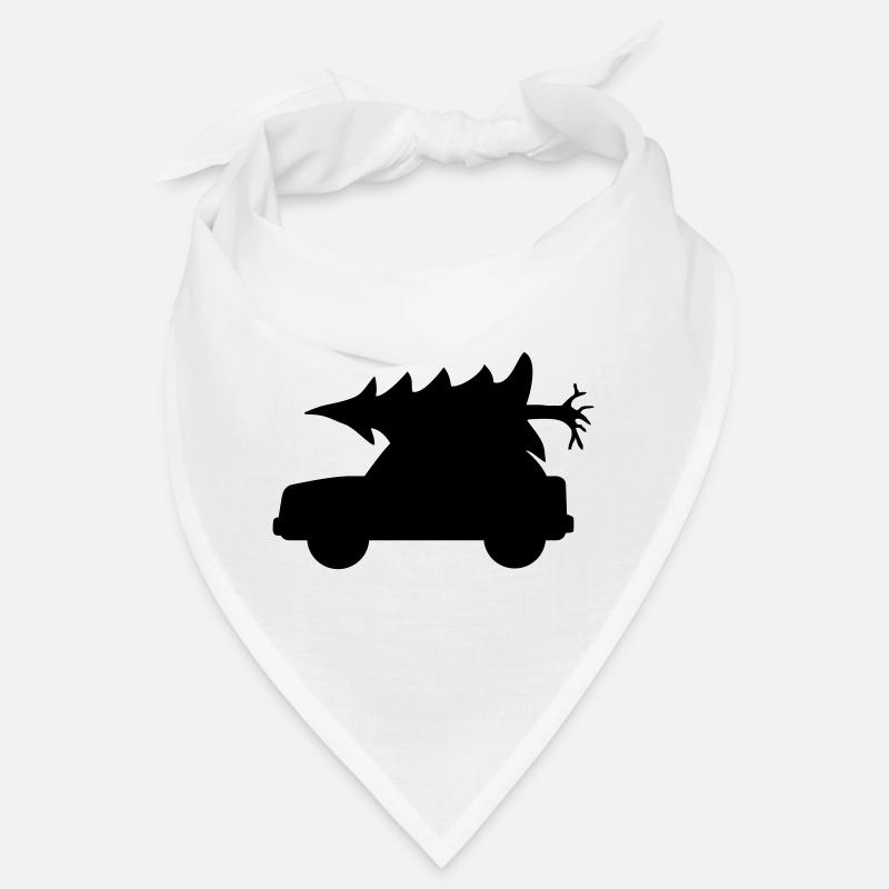 Tannenbaum Weihnachten Auto Bandana