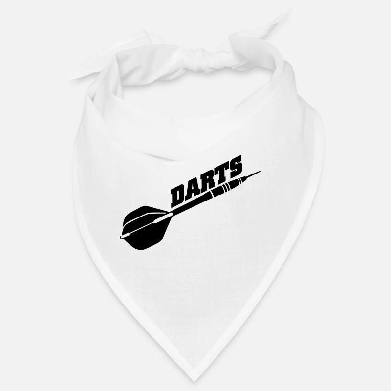 darts - Bandana - Weiß