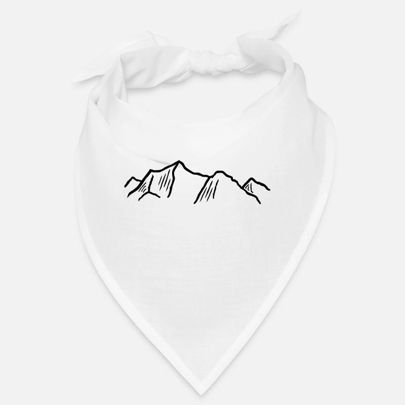 Mountain, Mountain ridge Bandana