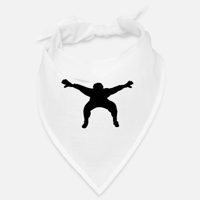 Fußball- oder Handballkeeper mit breiten Händen Bandana