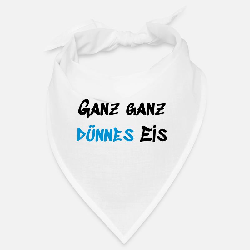 Ganz dünnes Eis Bandana