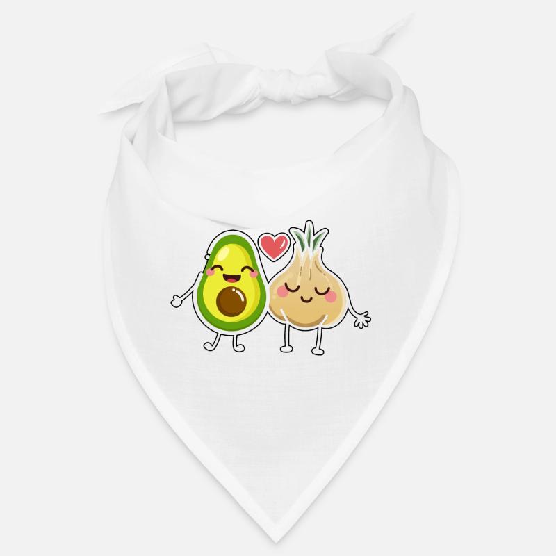 Avocado Trifft Knoblauch Bandana