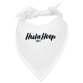 Hula-Hoop Girls - Bandana - Weiß - Vorne