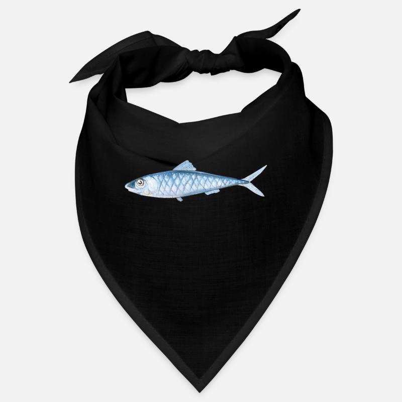 Poissons peints Bandana
