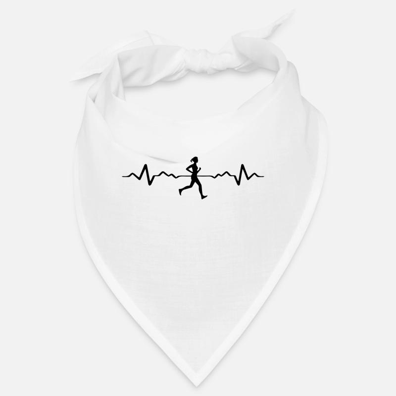 Marathon Running Run jogging - Bandana - Weiß