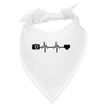 Photographie Movie Camera Fotograf - Bandana - Weiß - Vorne