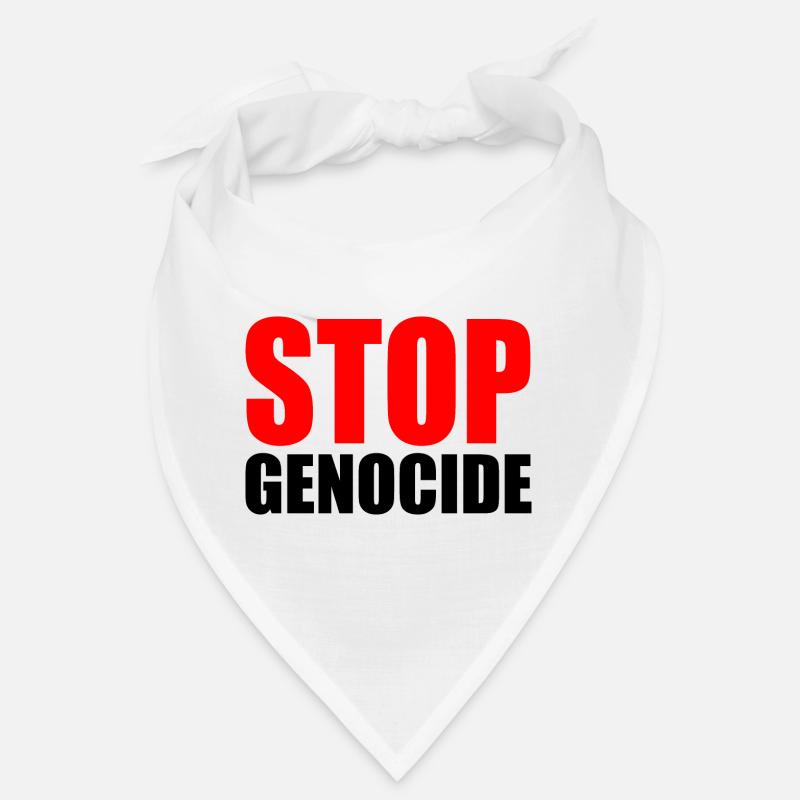 Stop genocide Bandana