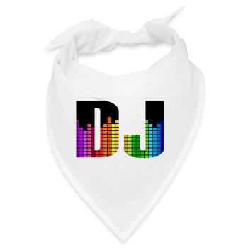 DJ Bunter Equalizer - Bandana - Weiß - Vorne