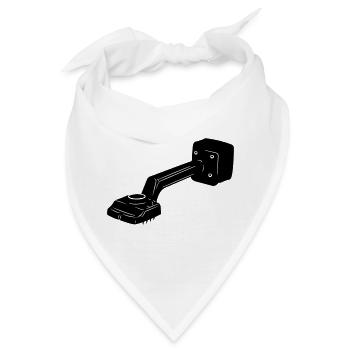 Teppichspanner Logo für Teppichläufer - Bandana - Weiß - Vorne