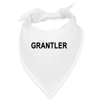 Grantler Bayrischer Ausdruck - Bandana - Weiß - Vorne