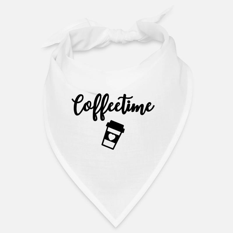 Coffeetime Coffee Drinker Bandana