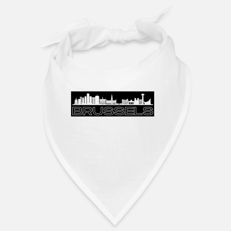 Brussels - with skyline Bandana