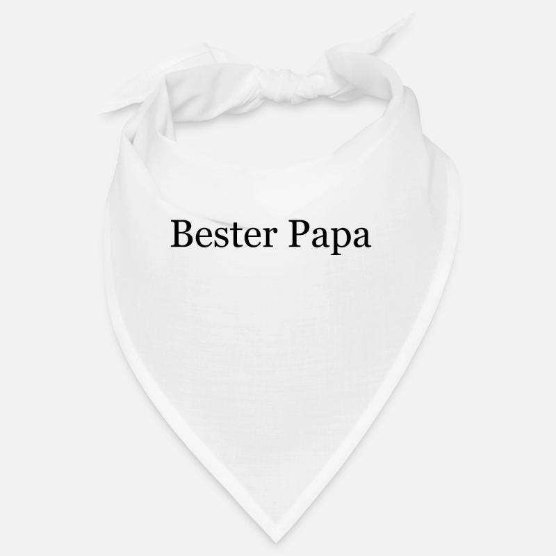 Bester Papa - Bandana - Weiß
