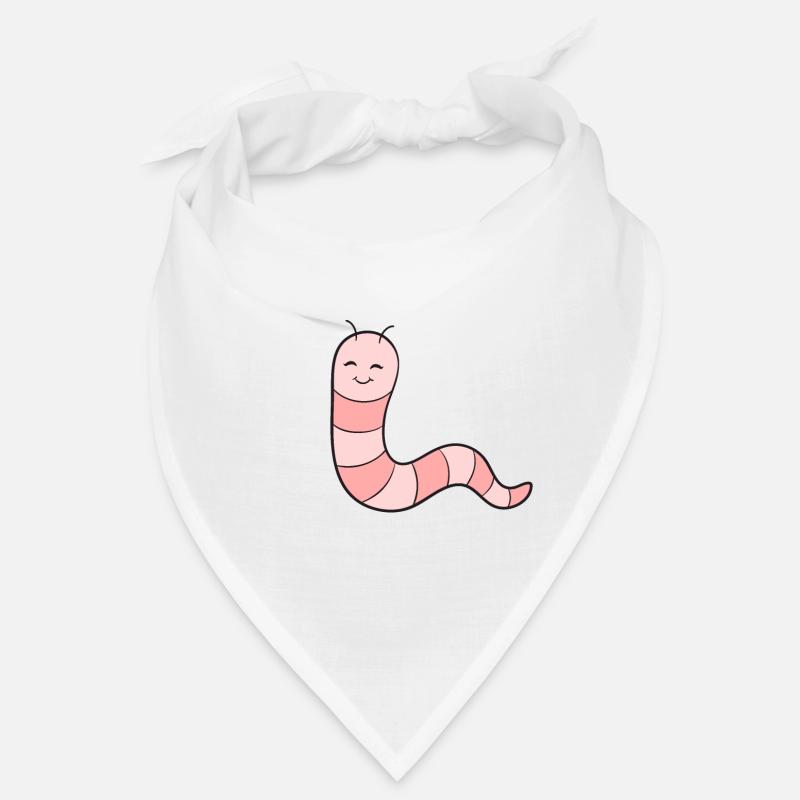 Wurm Regenwurm Bandana