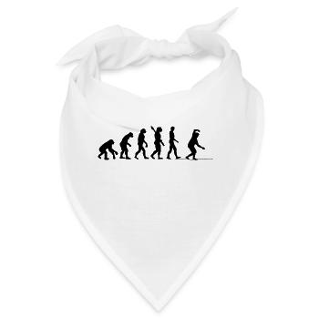Slackline Geschenk Slackliner Tricklining - Bandana - Weiß - Vorne