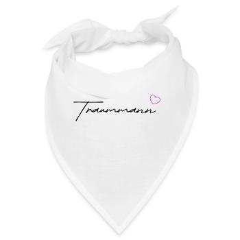 Traummann black - Bandana - Weiß - Vorne