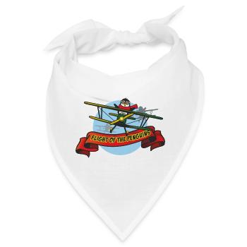 Flight Of The Penguins - Bandana - Weiß - Vorne