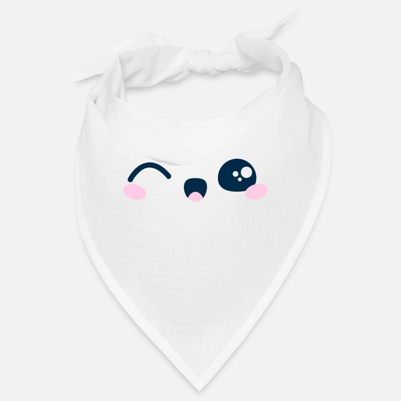 Kawaii Mignon clin d'oeil idée cadeau tshirt sweat Bandana
