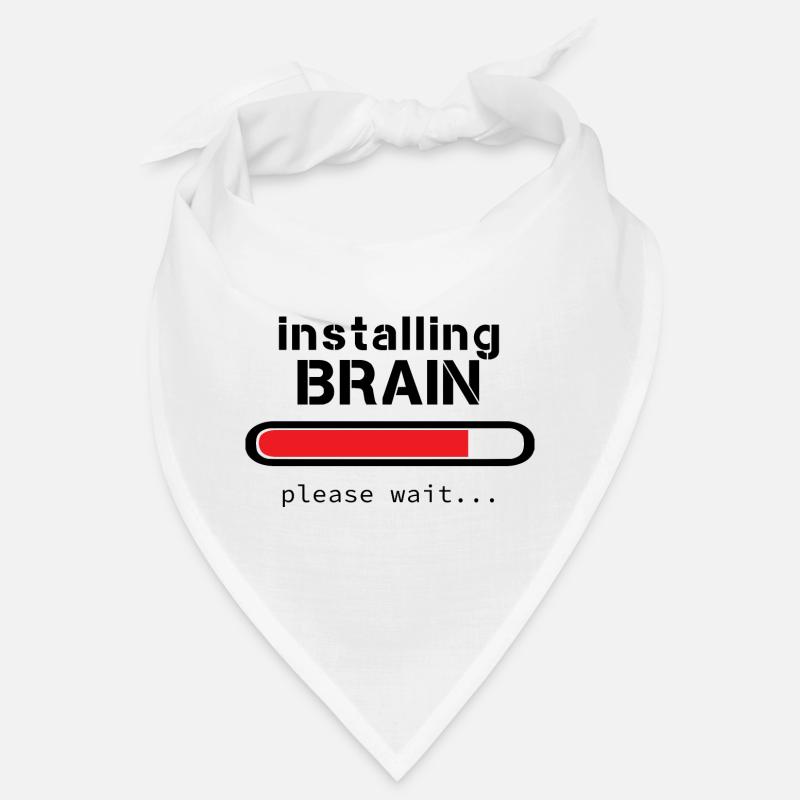 Installing Brain barre rouge Bandana
