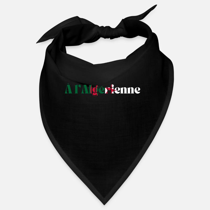 À l’algérienne -idée cadeau Algérie Bandana