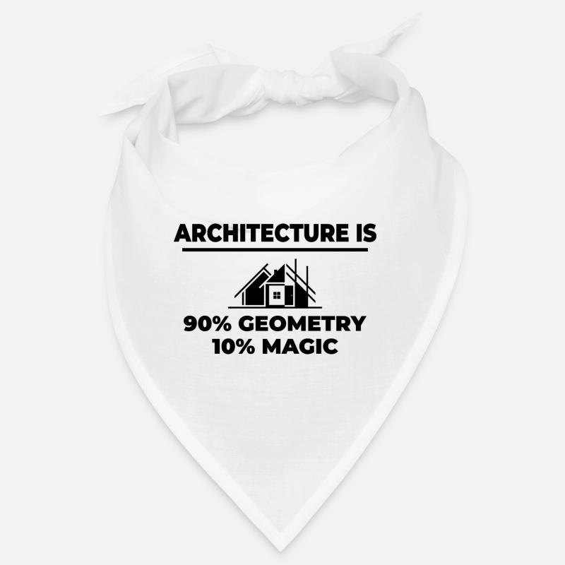Architecture Funny🏰 : 90% Geometry, 10% Magic Bandana