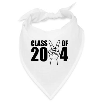 Class of 2024 - Bandana - Weiß - Vorne