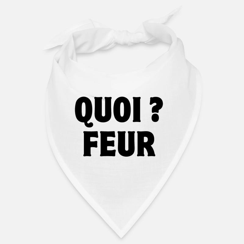 what, feur, expression Bandana