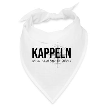 Koordinaten Kappeln - Bandana - Weiß - Vorne