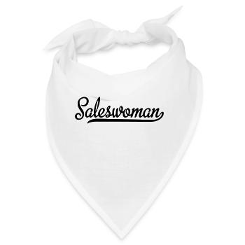 Verkäuferin - Bandana - Weiß - Vorne