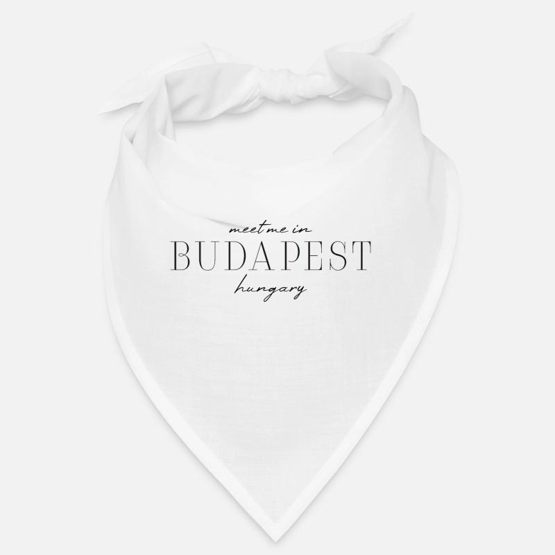 Découvrez Budapest avec ce t-shirt Bandana