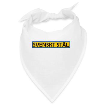Schwedischer Stahl - Bandana - Weiß - Vorne