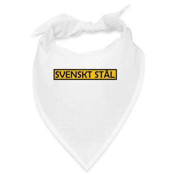 Schwedischer Stahl - Bandana - Weiß - Vorne