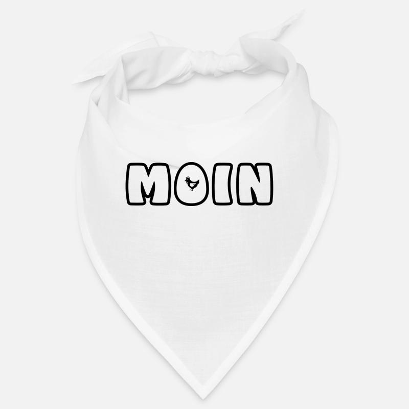 Moin & Moinsen - Bandana - Weiß
