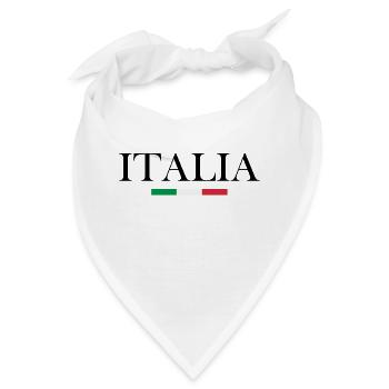 Italien, ein Land des Tourismus - Bandana - Weiß - Vorne
