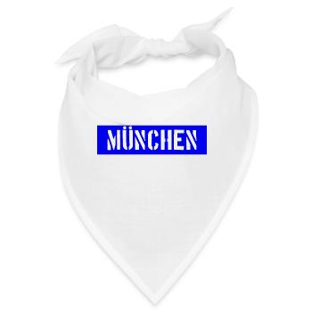 München - Munich - Bayern - Bandana - Weiß - Vorne