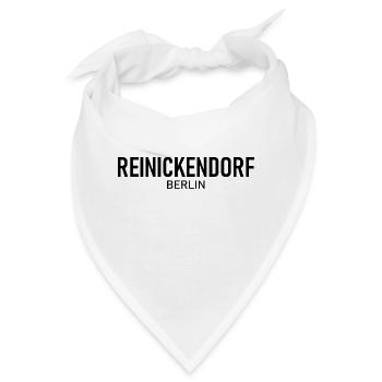 Reinickendorf - Berlin - Deutschland - Bezirk - Bandana - Weiß - Vorne