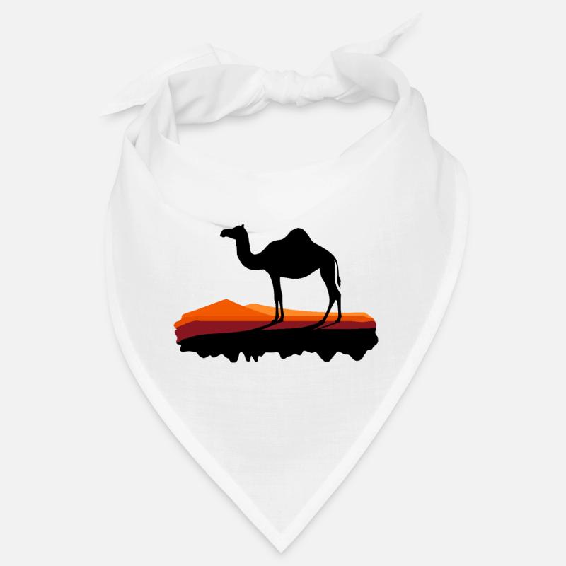 Dromadaire dans la lumière du soir Bandana