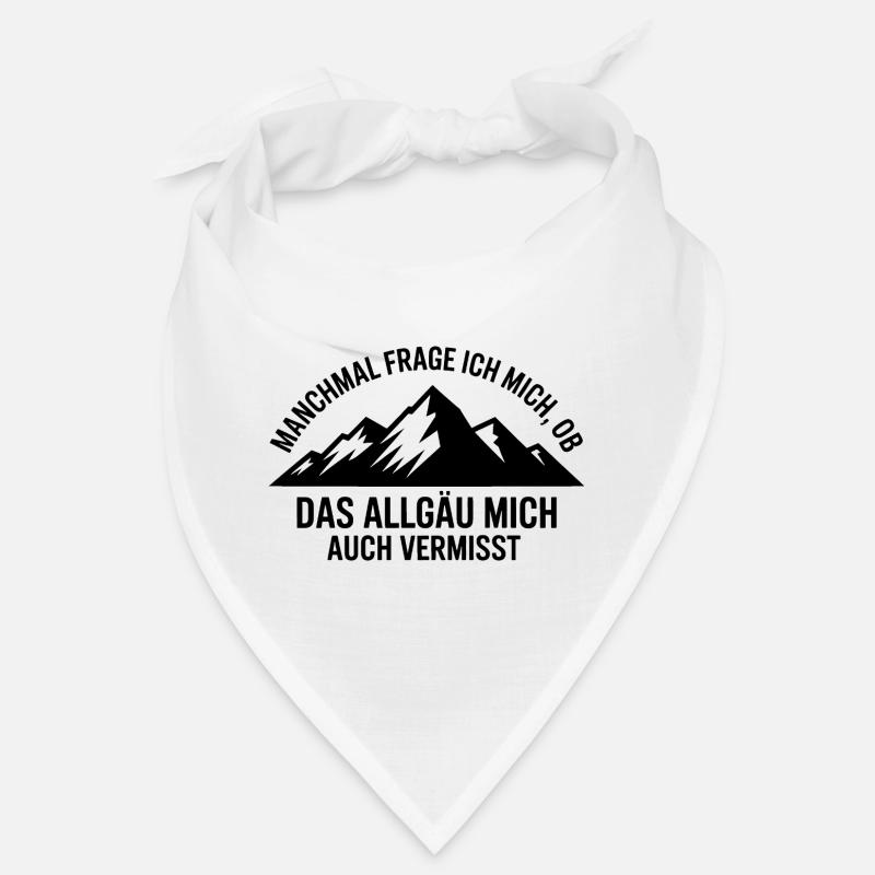 Je me demande si l’Allgäu ne me manque pas ! Bandana