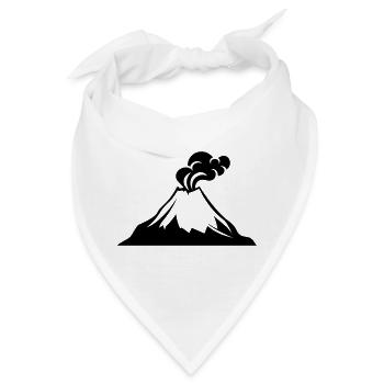 Vulkan - Bandana - Weiß - Vorne