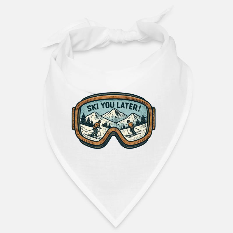 Lunettes de ski – À bientôt ! Bandana