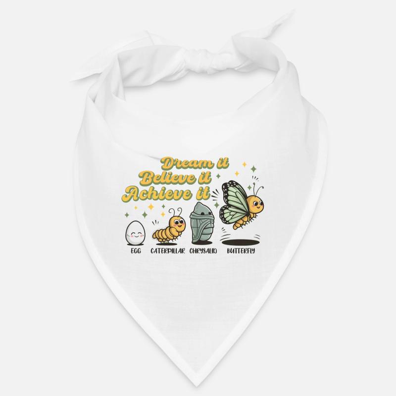 Chenille Papillon Ecole Evolution Cadeau Bandana