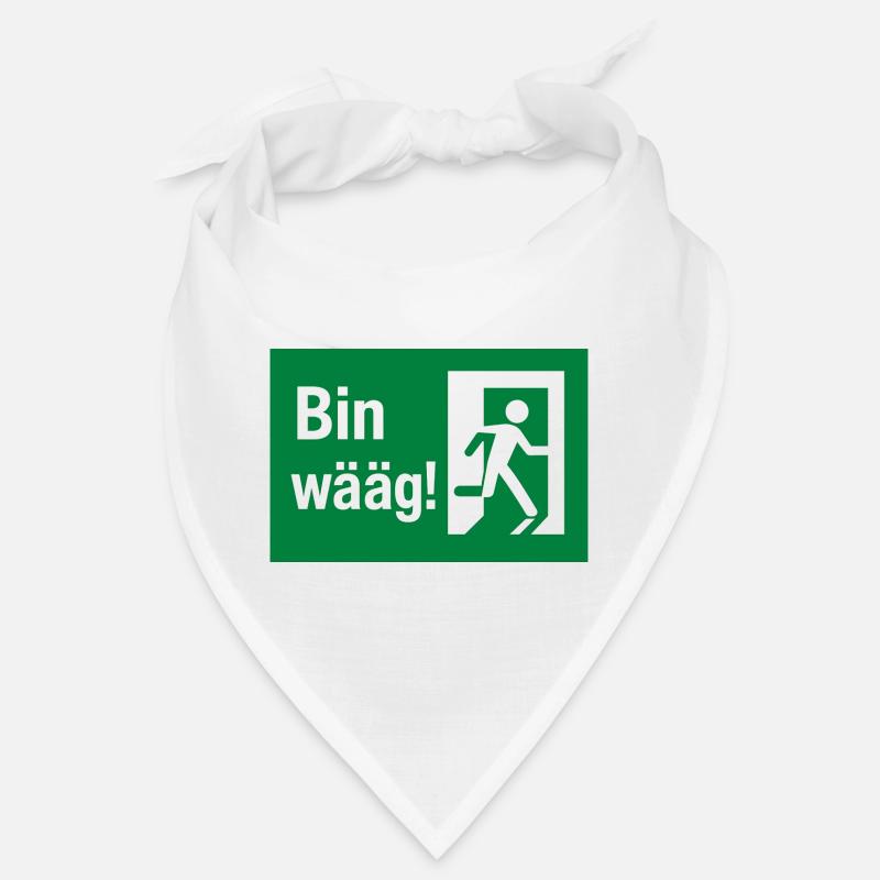 Bin wääg Exit Humor Bandana