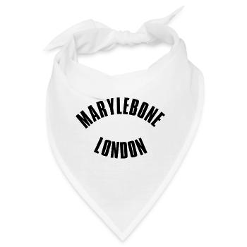 Marylebone London Arc - Bandana - Weiß - Vorne