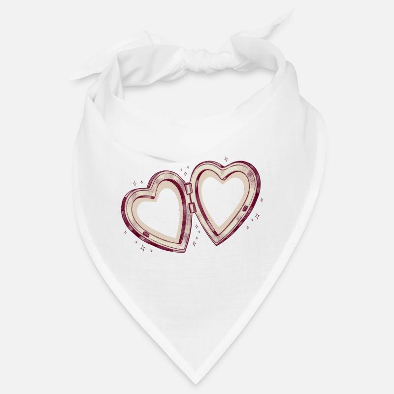 Double heart connection Bandana