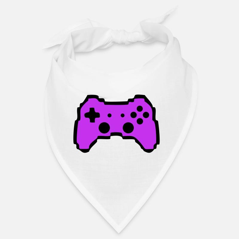 Joueur avec manette rétro Bandana