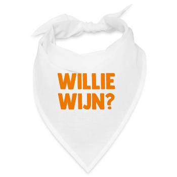 Willie Wijn? - Niederlande - Netherlands Nederland - Bandana - Weiß - Vorne